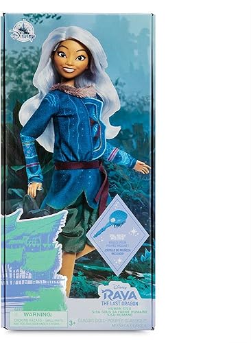 Miniatura 8 de Disney - Muñeca clásica de Sisu de Raya y el último dragón, de 11 ½ pulgadas