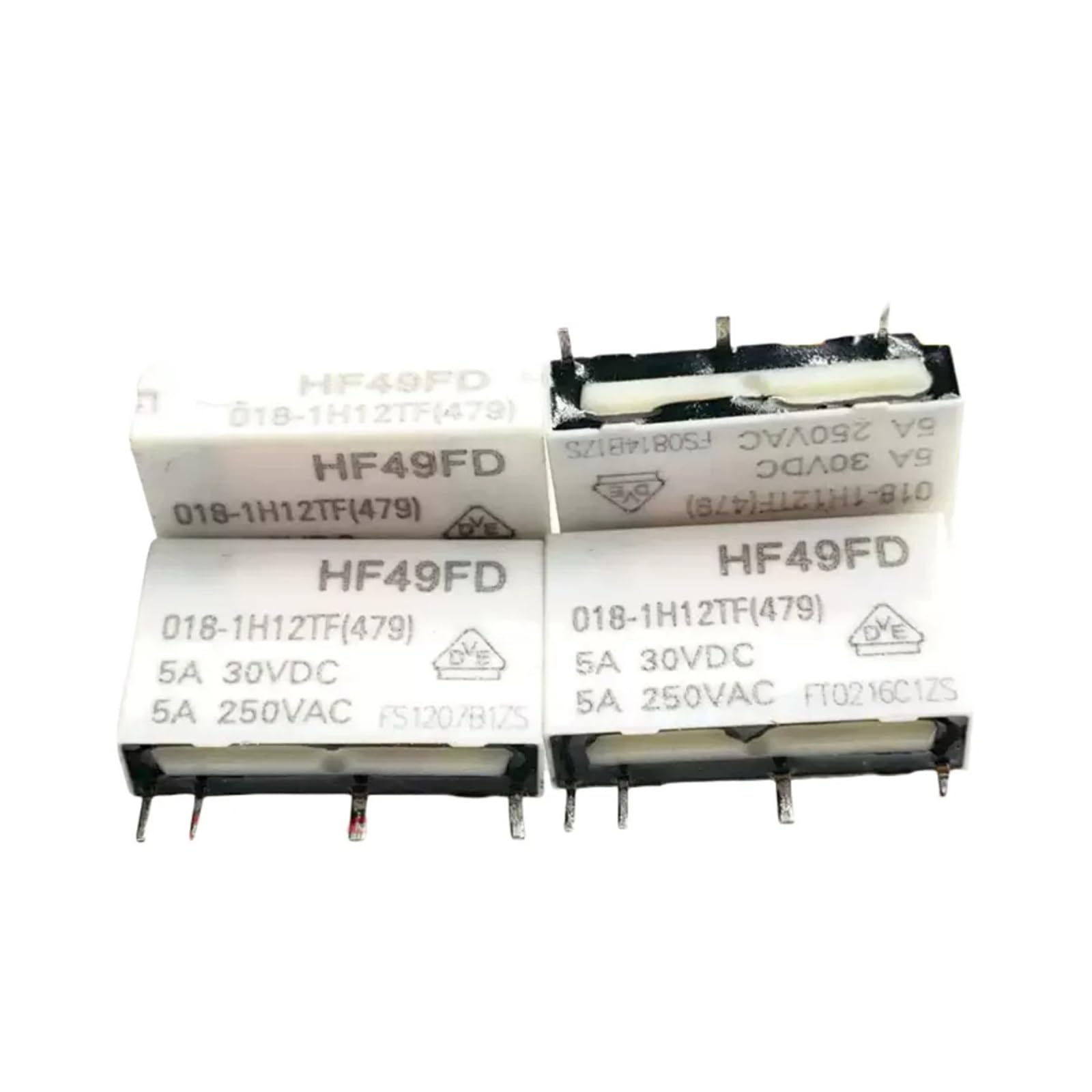 PKNVKZIDK 5pcs relay HF49FD0181H12TF 18VDC 5A 250VAC 4pin