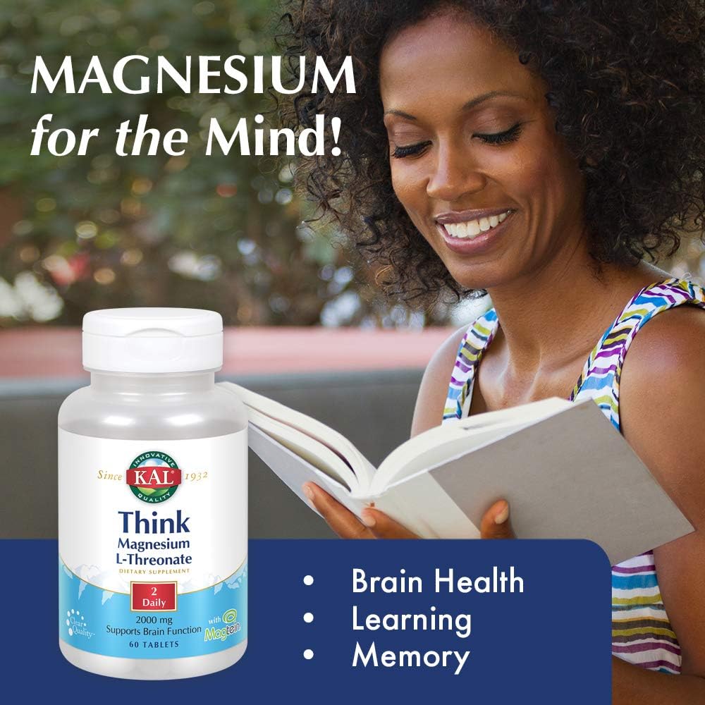 KAL THINK MAGNESIUM LTHREONATE 2000MG Northeast Nutrition
