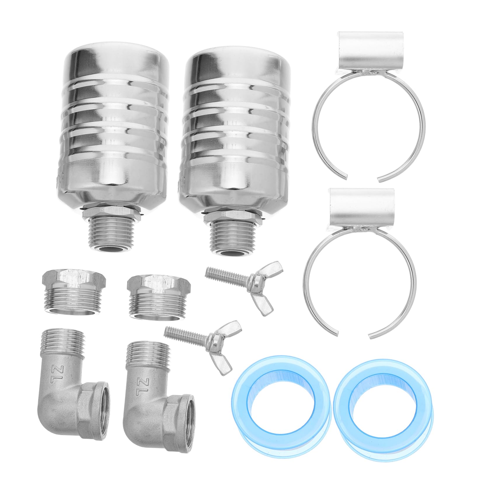 Válvula de flotador automática de acero inoxidable resistente para control de agua en estanques