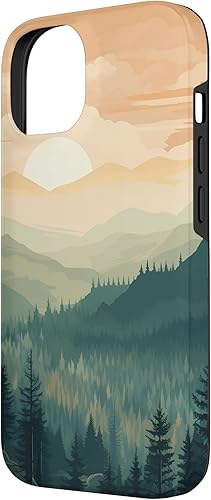Miniatura 5 de Funda para iPhone 11 Pro Max Paisaje Naturaleza Montañas Árboles