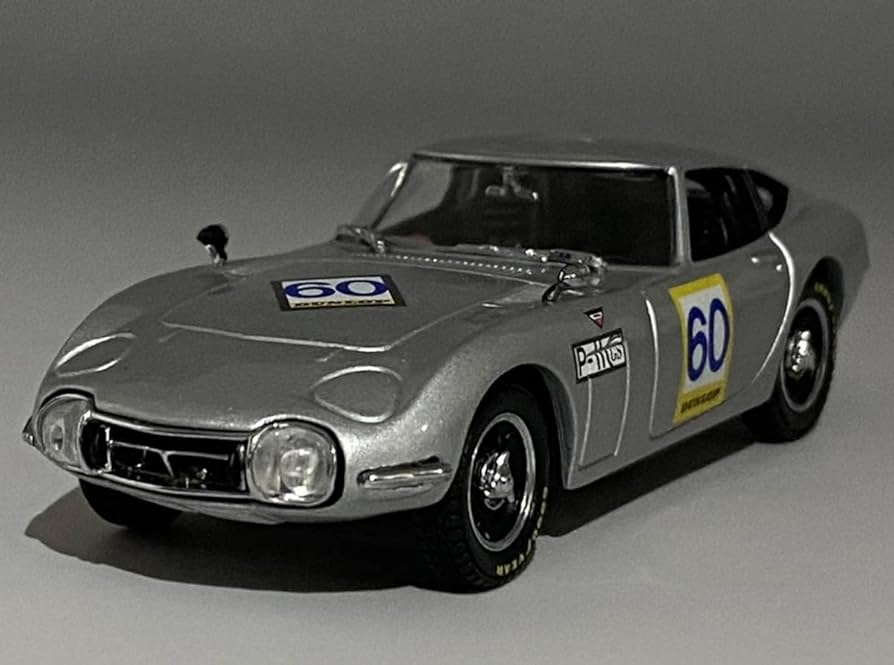 Amazon | Kyosho 1/43 Toyota 2000GT Silver #60 ◇ Suzuka 500km 1967