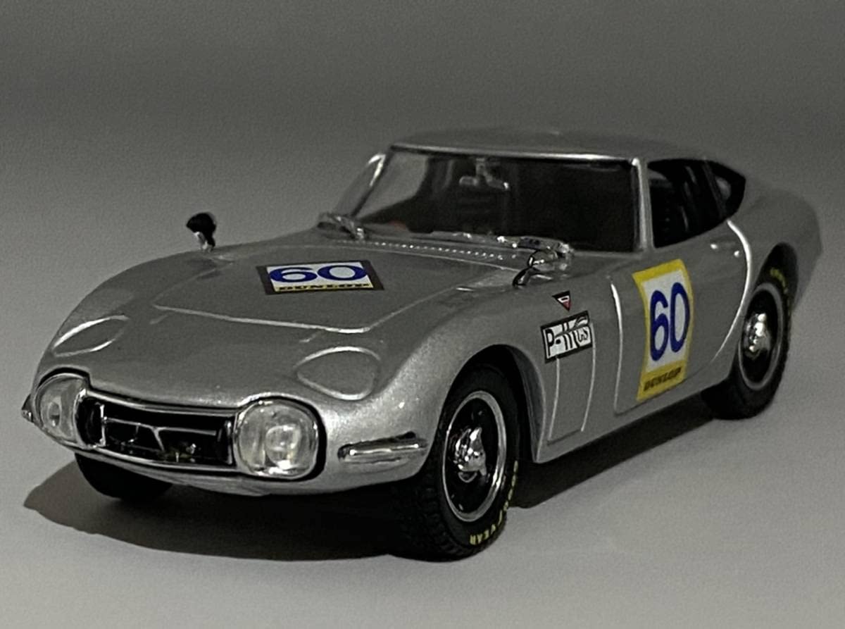 Amazon | Kyosho 1/43 Toyota 2000GT Silver #60 ◇ Suzuka 500km 1967