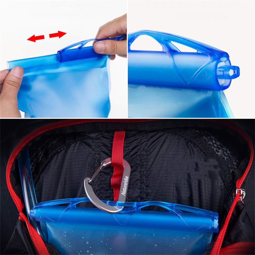 Klappbarer Wasserbecher, Hohe Kapazität Auslaufsicher Ungiftig Und Geschmacklos Outdoor-Trinkbeutel Benutzt for Sportklettern
