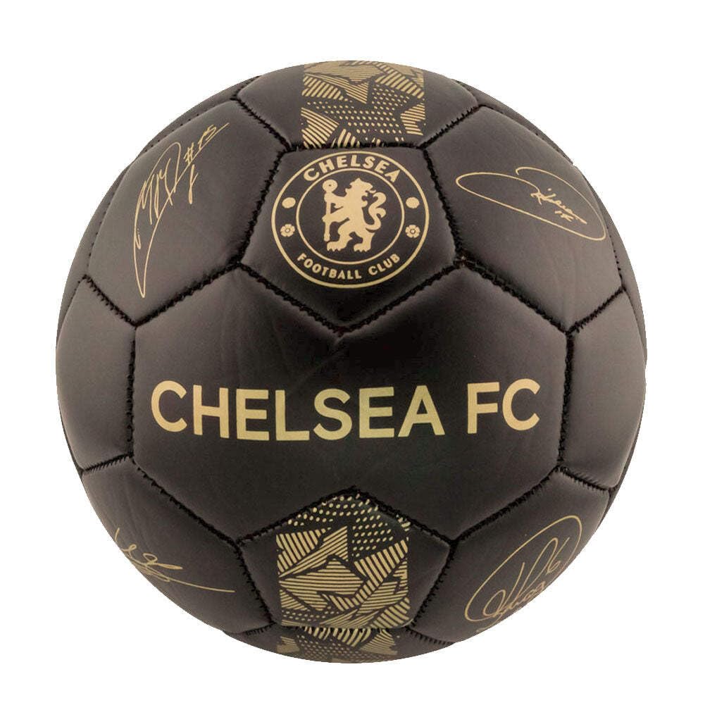 Chelsea FC Phantom Pallone (1) (Nero, Oro)