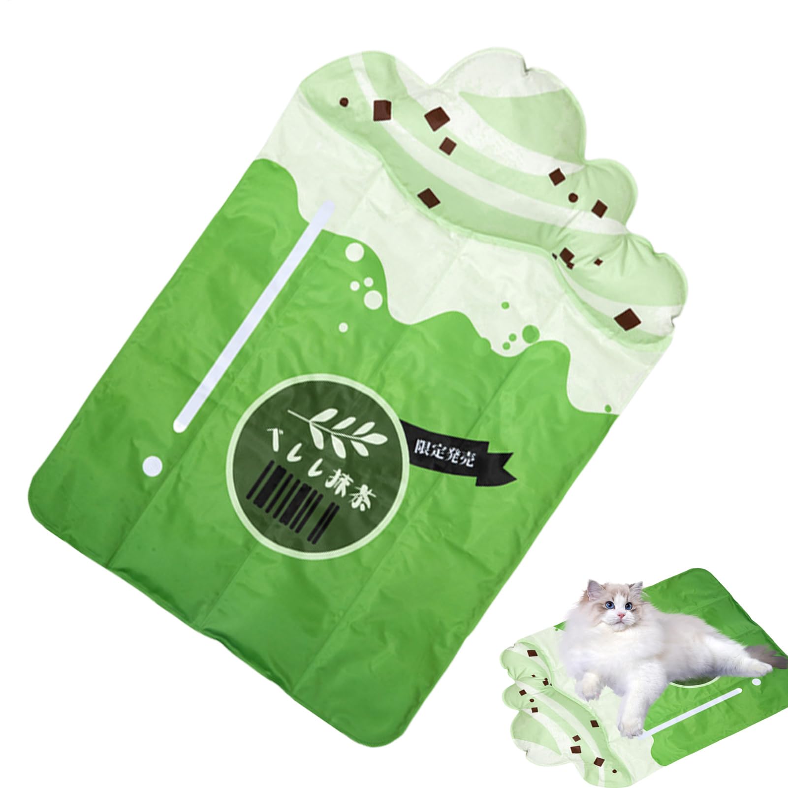 Tapis rafraîchissant pour chien intérieur sol balcon et tapis gel frais de voyage