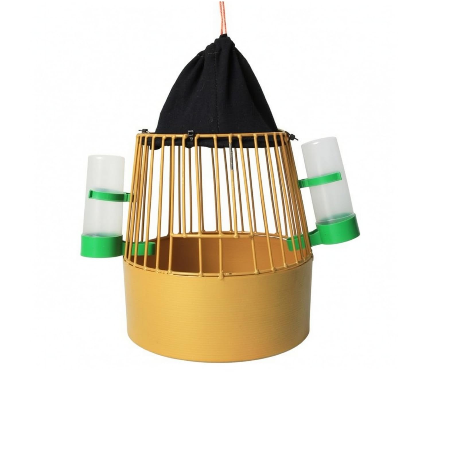 Gabbia con Gancio Curvo da Appendere, Oro, Oro