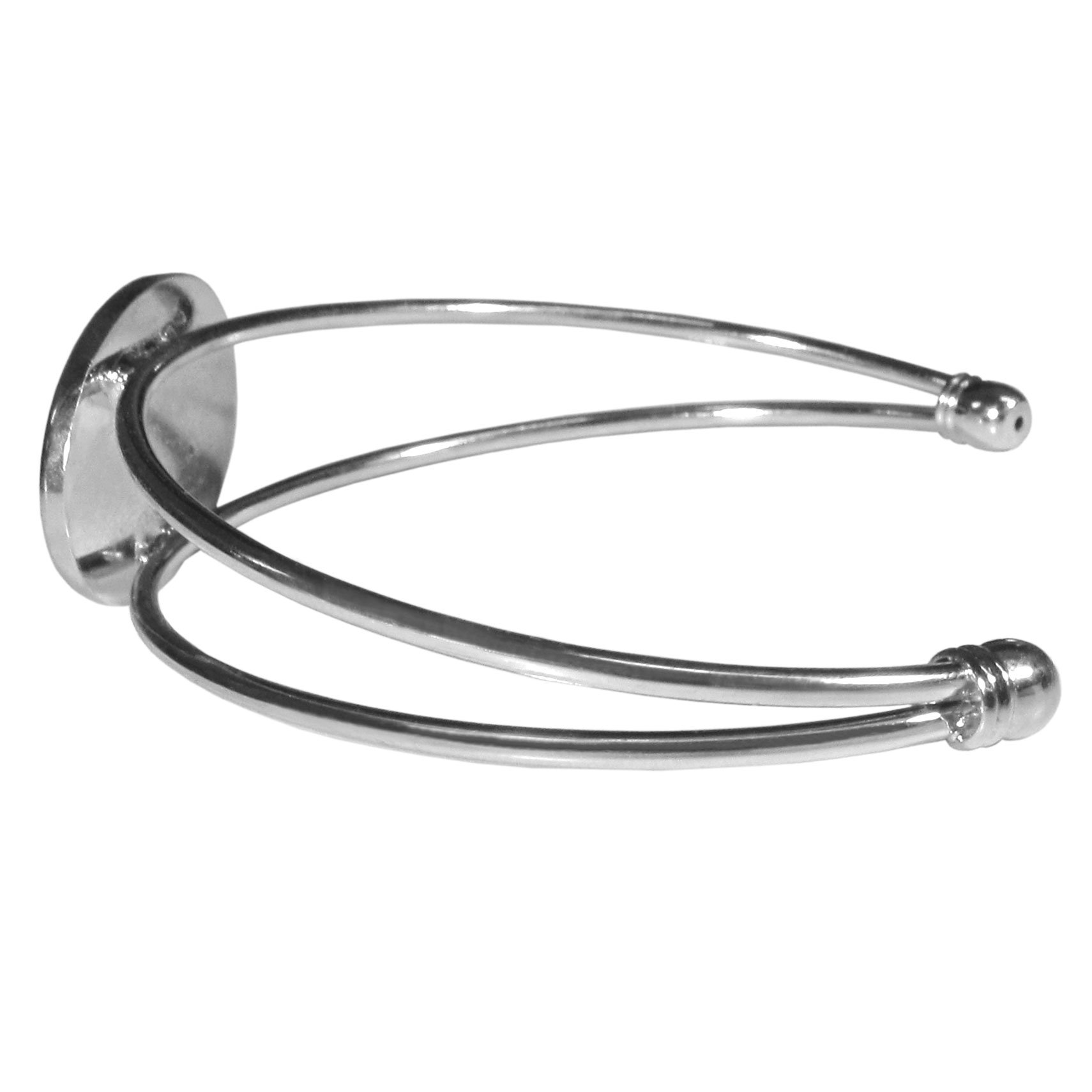 NCAA Arkansas Razorbacks Womens Siskiyoucuff Bracelet, Metal, Cuff