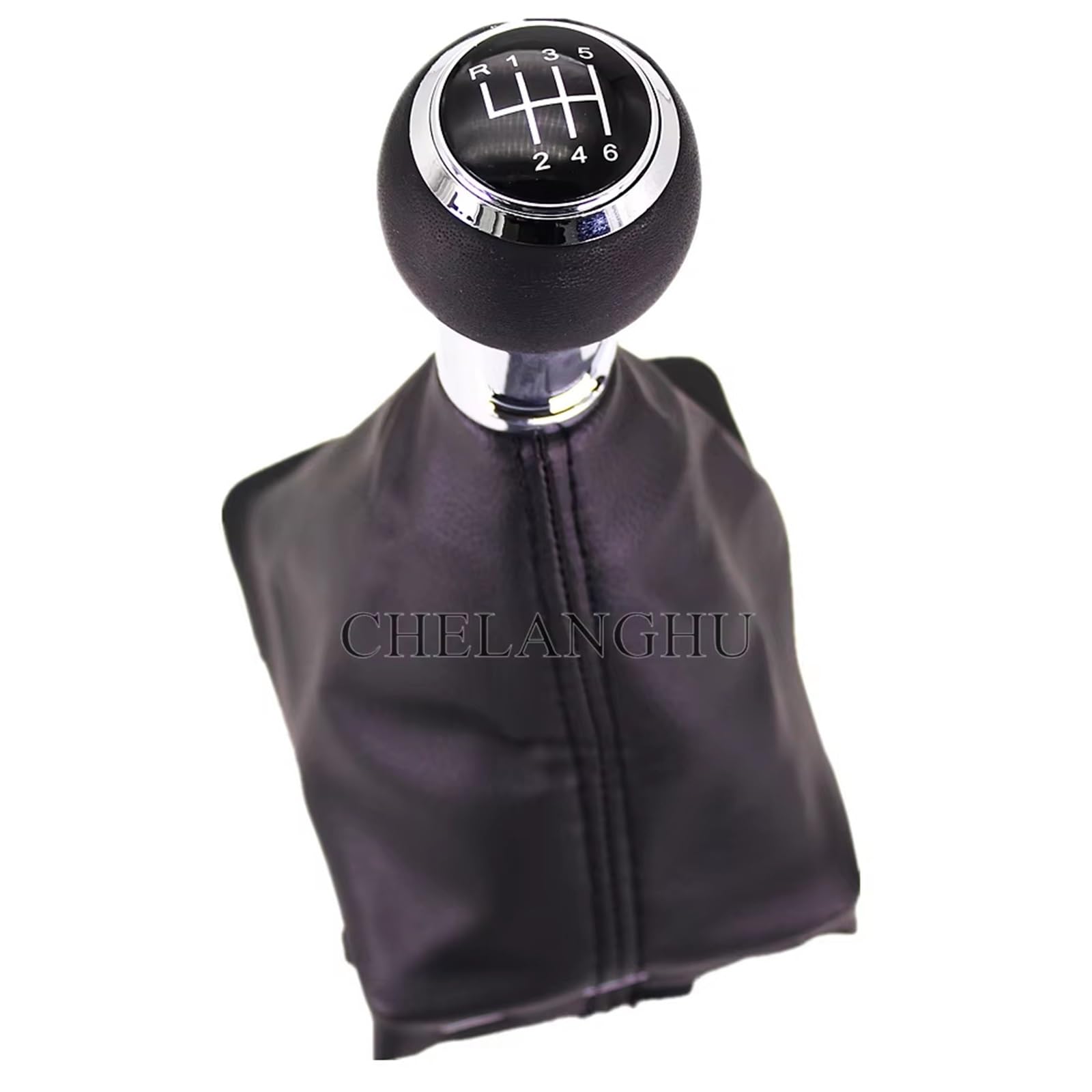 Cpddngzmkk 6 Speed Set Gear Shift Knob Lever For A1 2011-2018 Car 5/6 Speed Gear Stick Shift Knob Boot