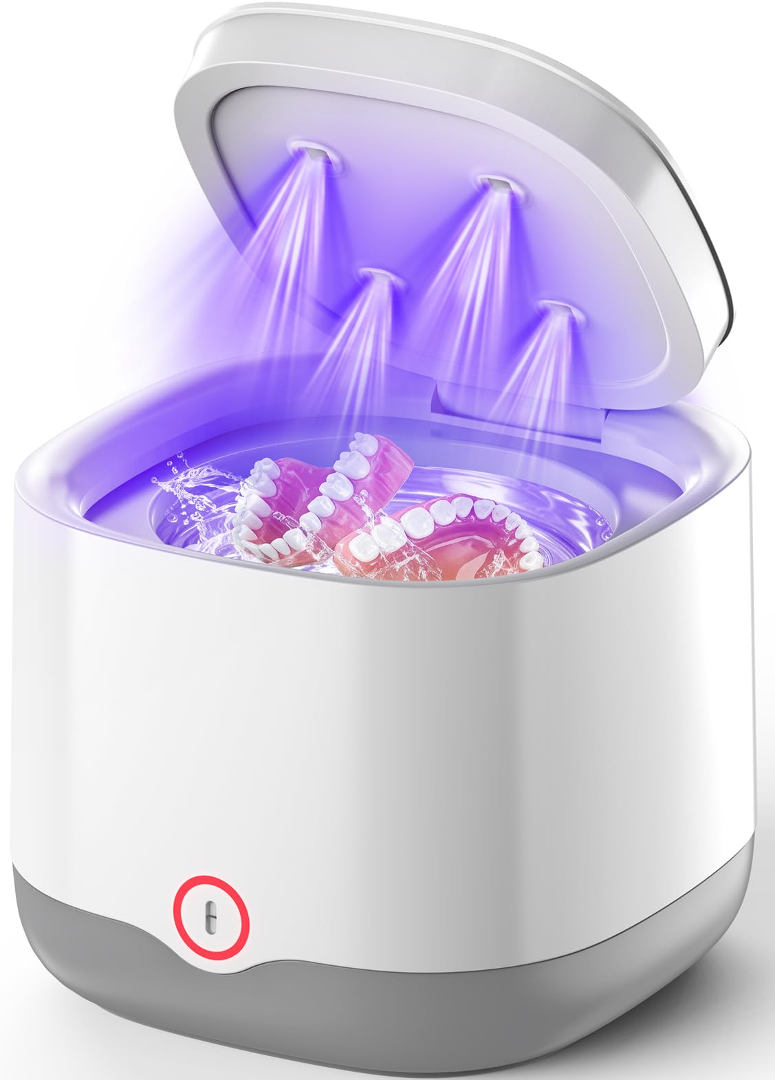Anysun Nettoyeur Ultrason Ultrasonic Cleaner 45kHz UV-C 200ml 3 Modes Portable Batterie 4000mAh
