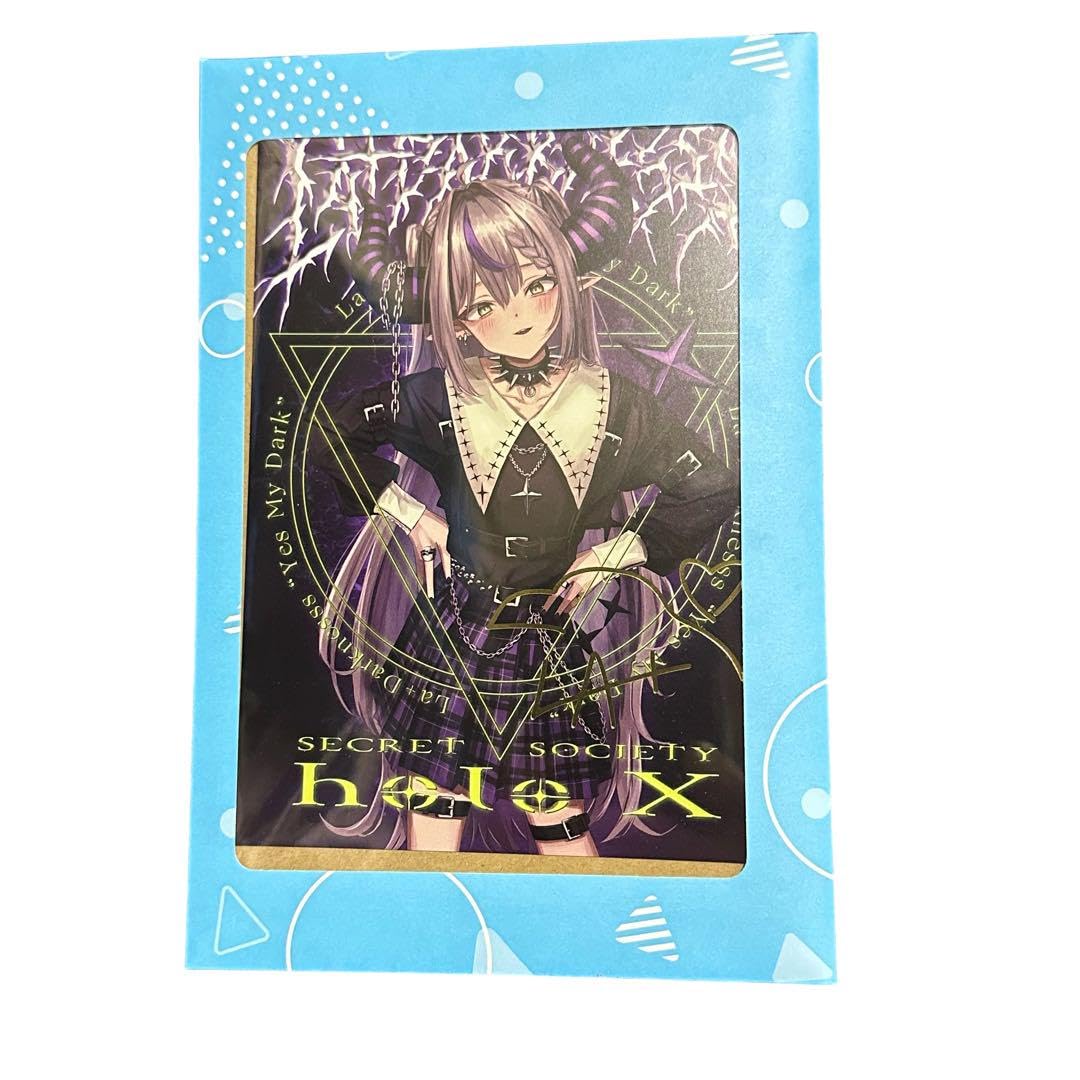 ラプラスダークネス　ポストカード Amazon | ホロライブ ラプラスダークネス 直筆サイン入りポスト