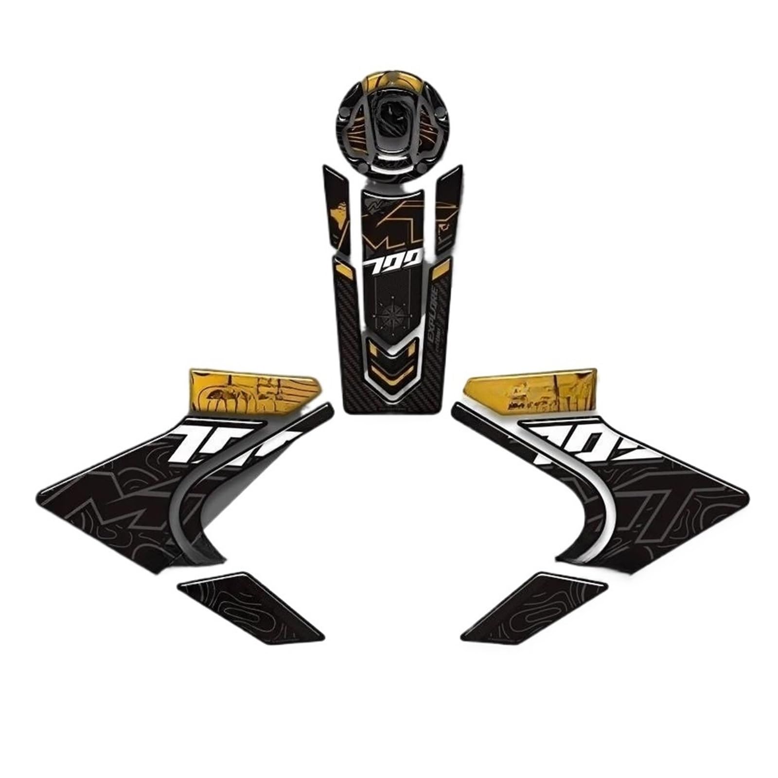 Motorcycle Sticker for 700MT 700 MT 2023-2025