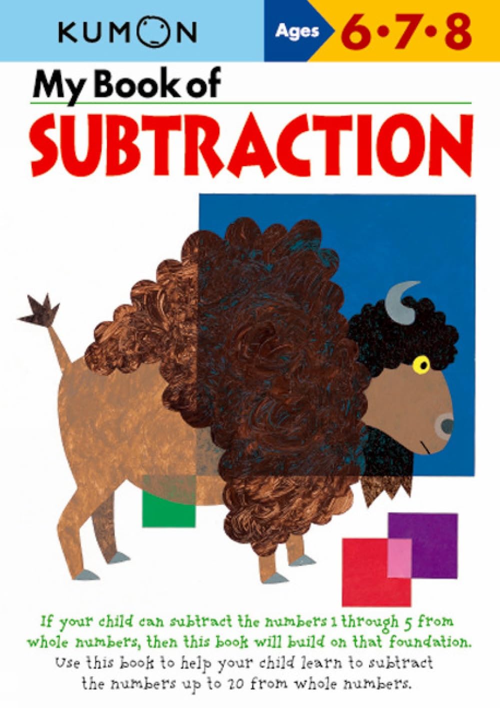My Book of Subtraction by Kumon Publishing (Paperback Book)