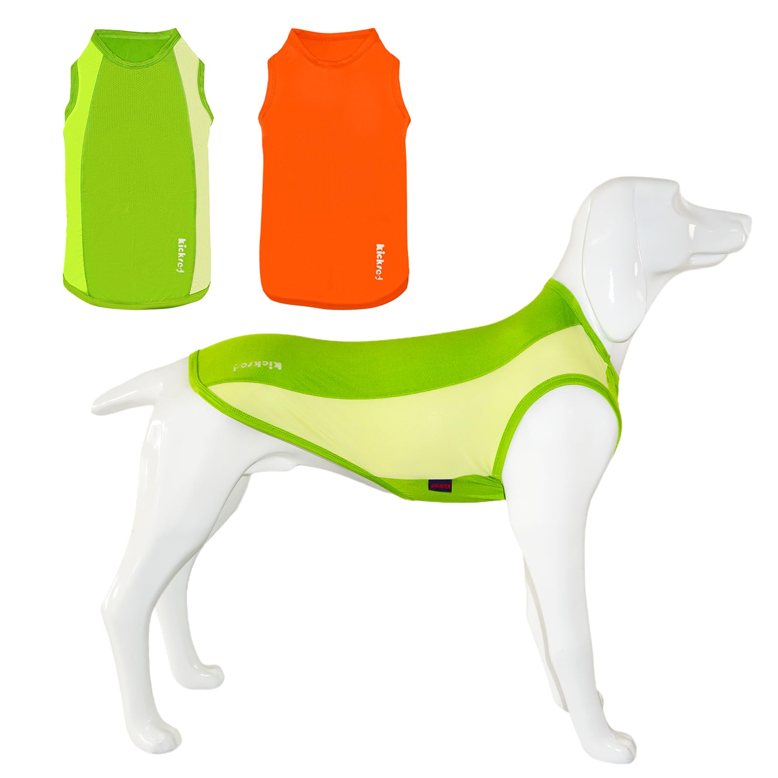 Amazon | Kickred 犬服 夏用 メッシュ Tシャツ ひんやり 熱中症