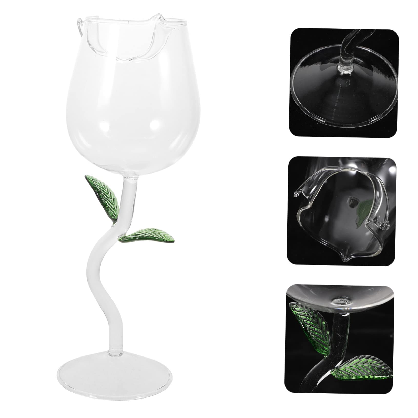 MAGICLULU 4 Stück Weinglas Lauter Becher Martini Sherry-gläser Whisky-gläser Weingläser Ohne Stiel Cocktailgläser Gießen Whiskey Farbige Weingläser Bechergläser Biergläser Trinken Kette