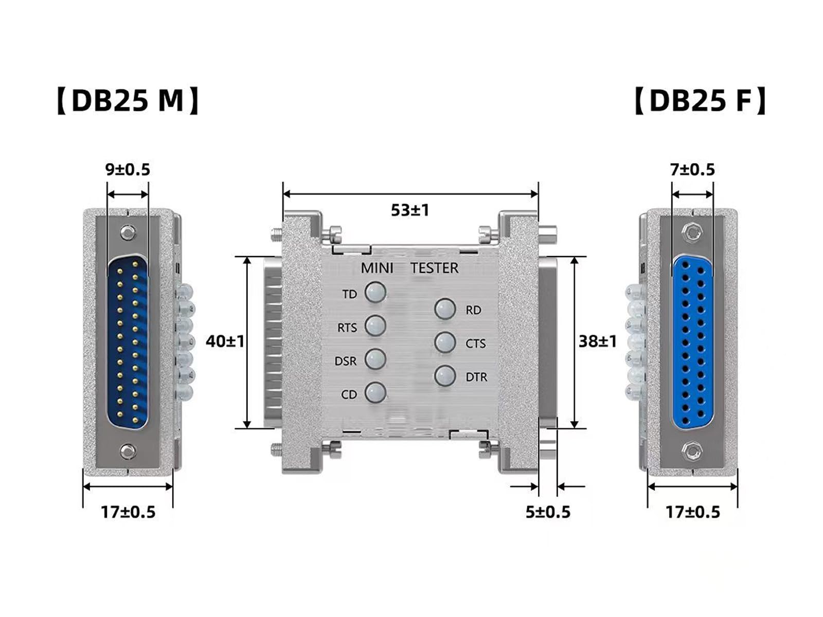 Db25 Serial Port Pinout