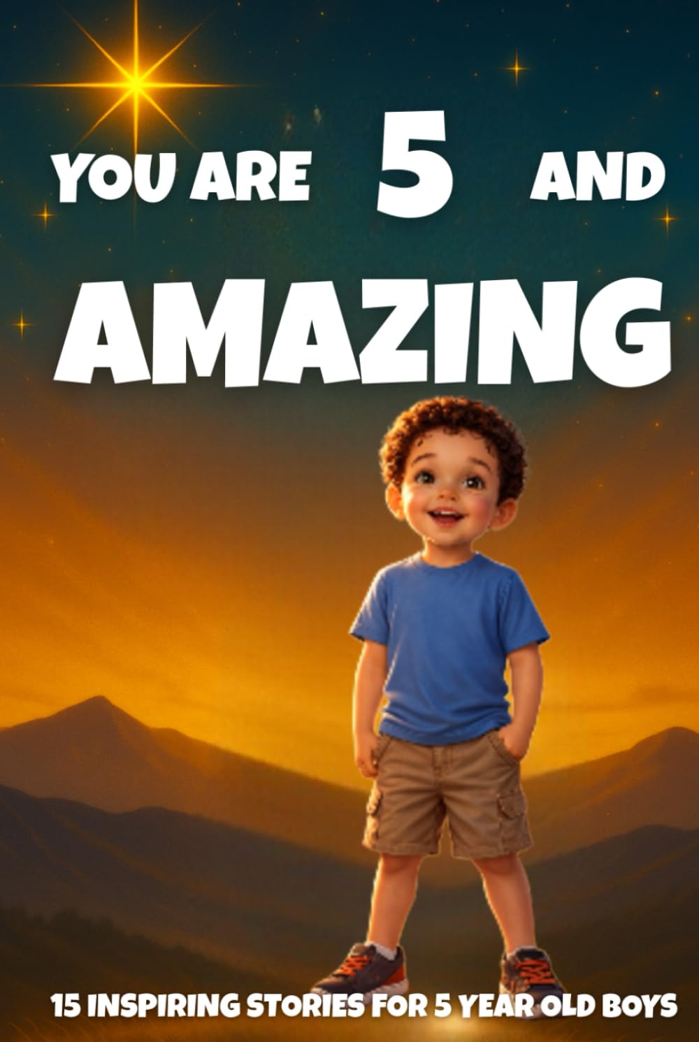 YOU ARE 5 AND AMAZING! Inspiring Stories for 5 Year Old Boys: 15 Motivating Tales of Bravery, Confidence, Friendship, and Kindness. (YOU ARE AMAZING)