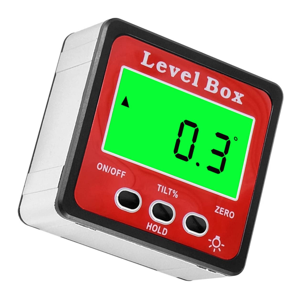 Hemobllo 2pezzi Digital Angle Gauge Elettronico Display Lcd Retroilluminato Misuratore Per Falegnameria Riparazioni Auto e Decorazioni Domestiche Strumento Precisione Batteria