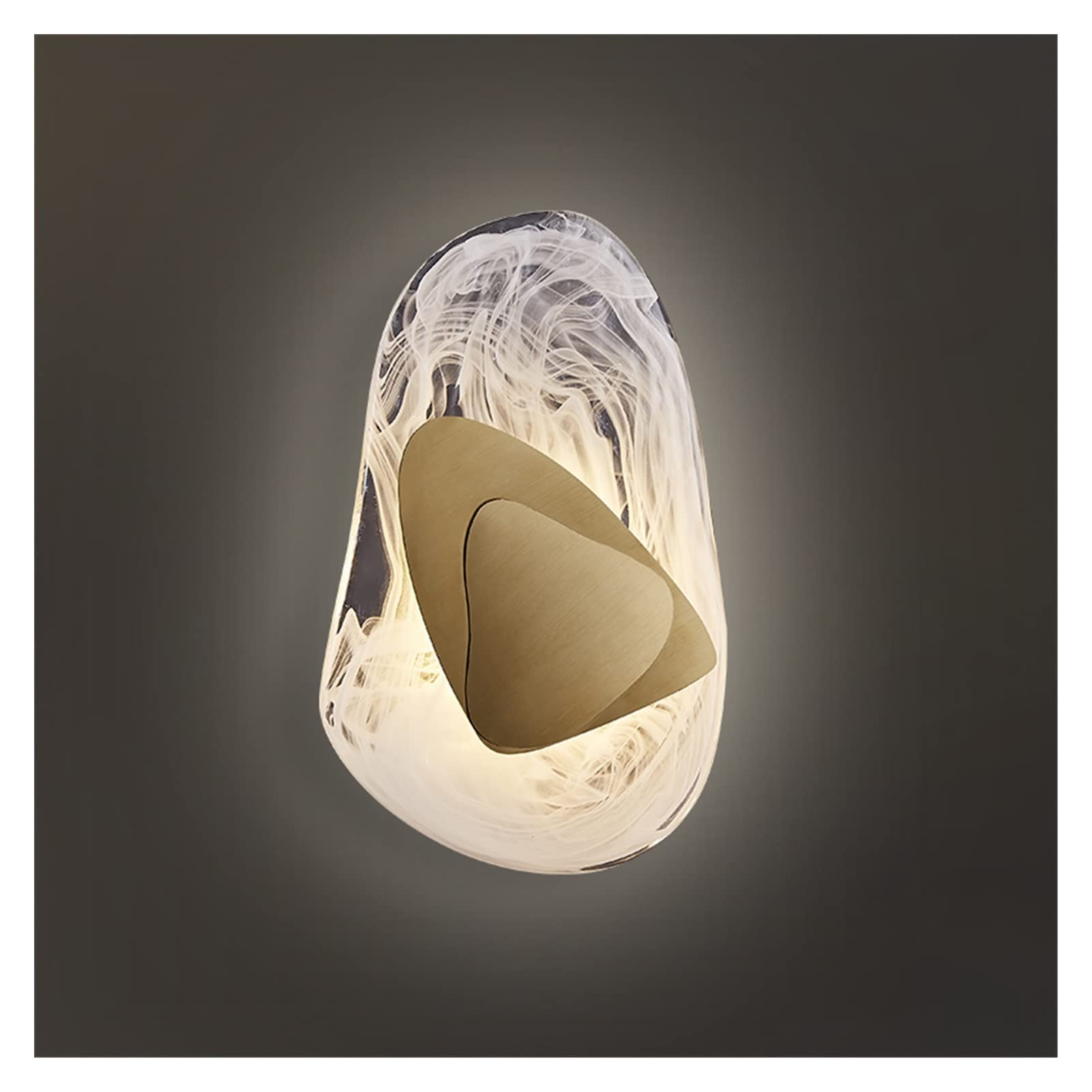 ZXTIIEUF Wall lamp Modern - Wall Lamp - Simple Led Glass Wall Light Atmosphere Staircase Aisle Lamp Personality Bedroom Bedside Lights Pendant Ceiling Light Fixtures
