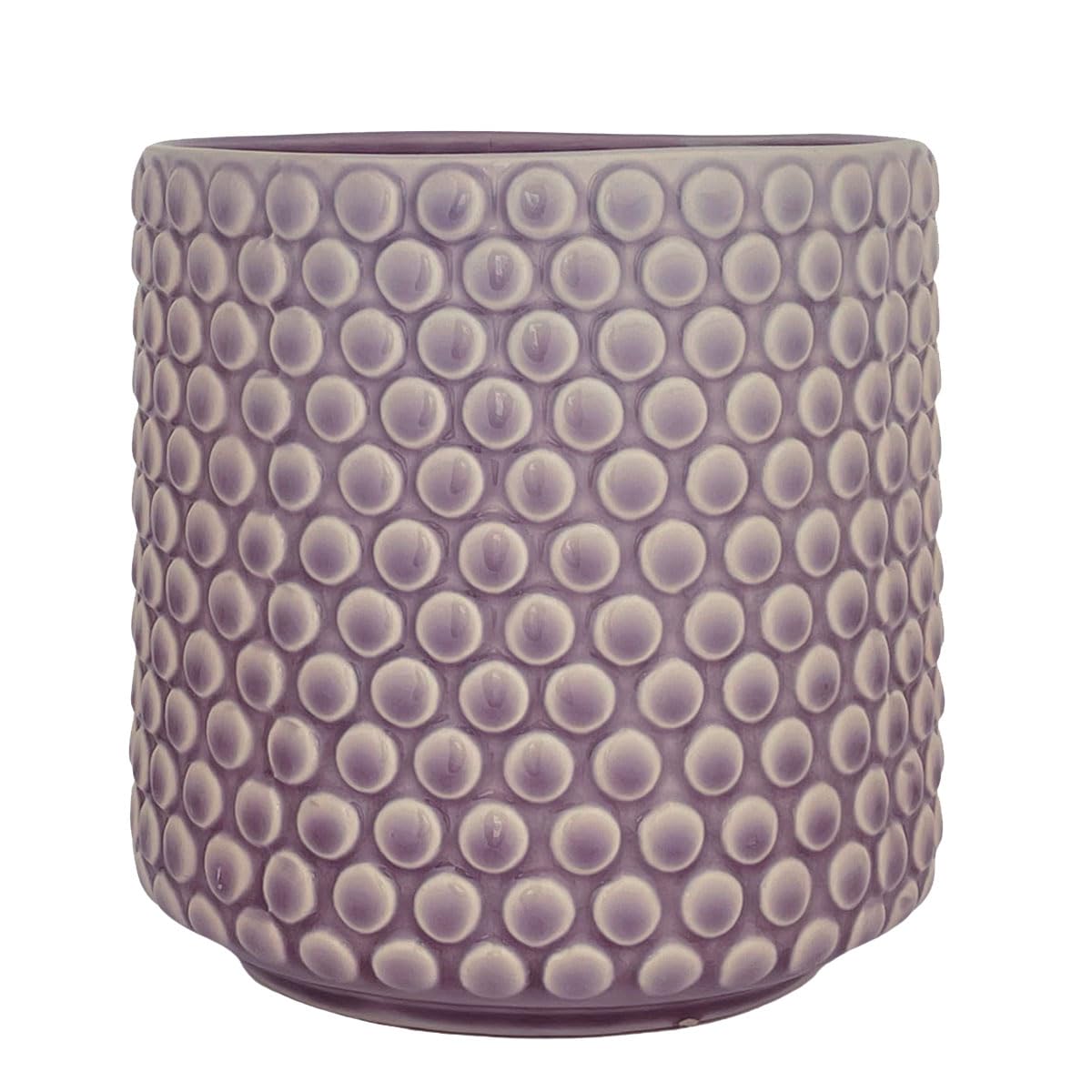 Nordring Stoneware Flower Pot Mauve
