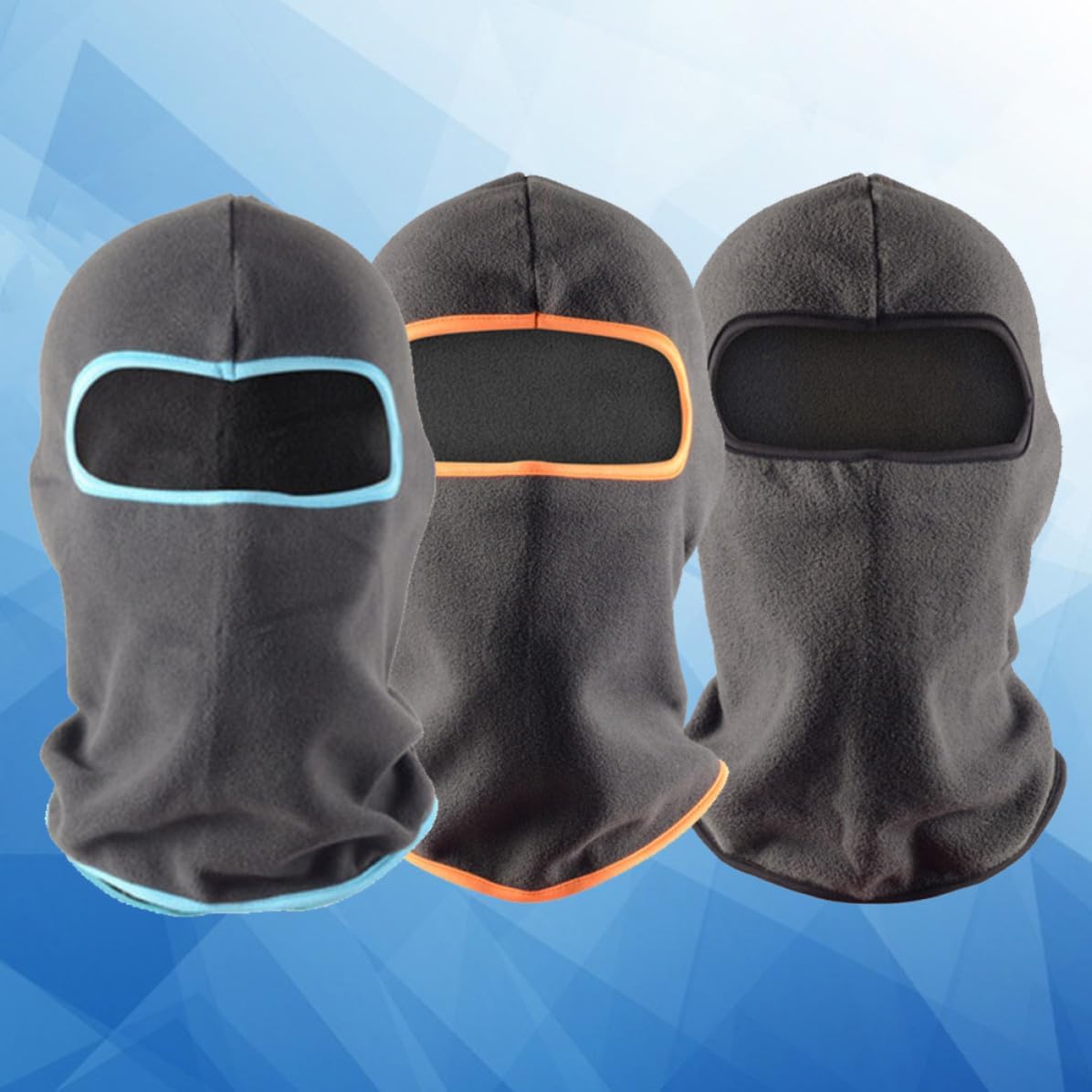 3pcs Outdoor Cycling Headgear Windproof Polar Fleece Halloween Balaclava image 4