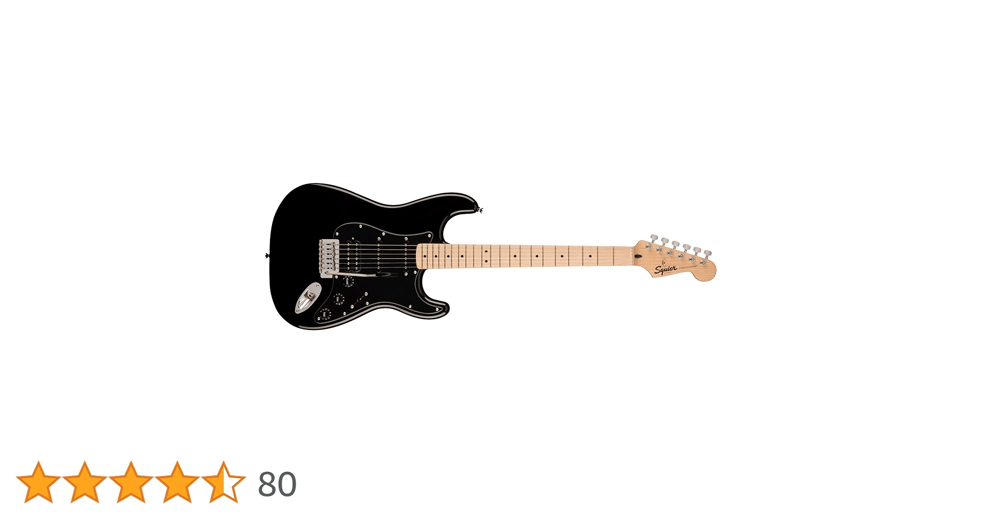 Squier Sonic Stratocaster HSS MN Black - Gitara elektryczna