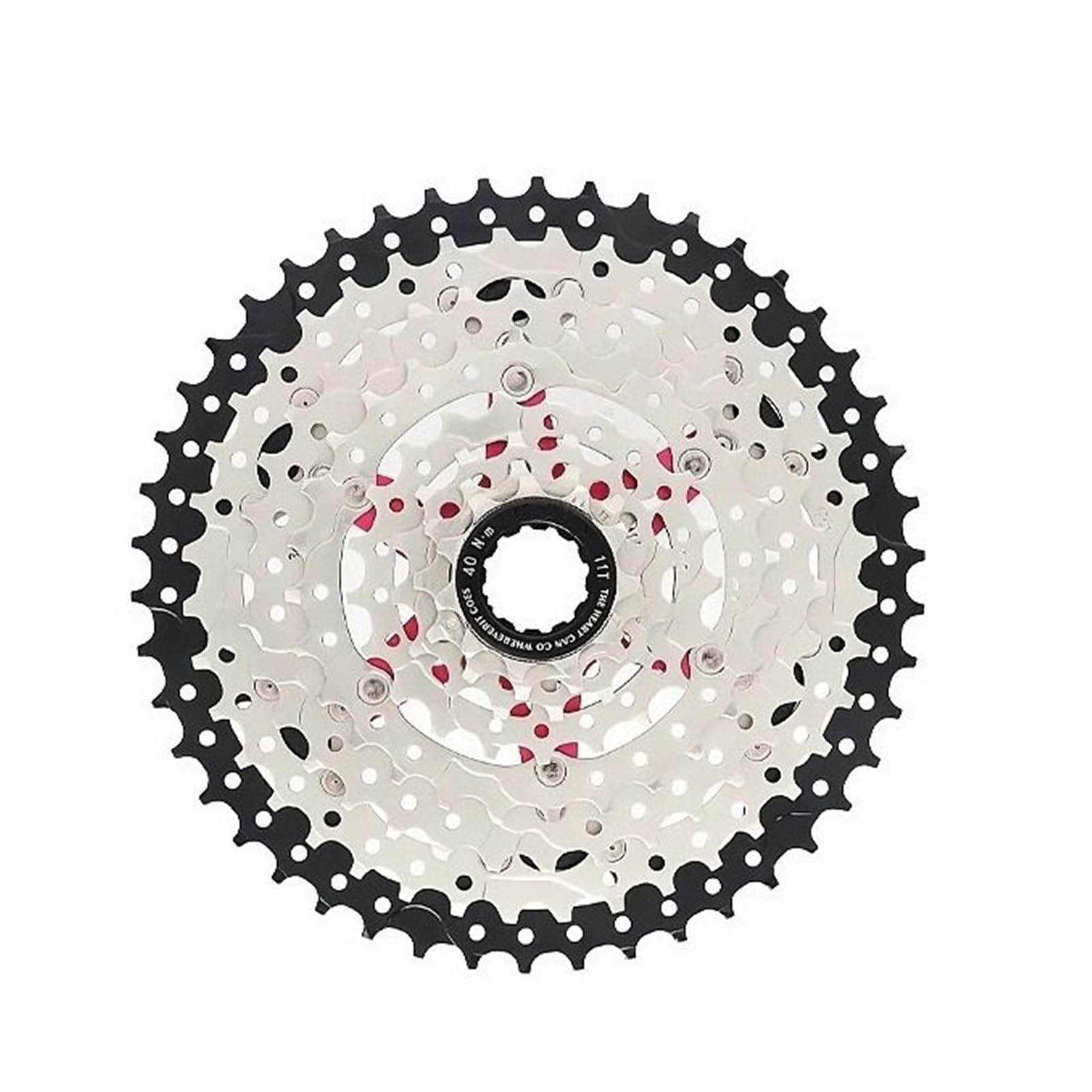 Speed Cassette Pasuje do TTPRO 8V 11-40T/42T/46T kaseta MTB rower 8 prędkości HG zakres wolnobieg zębatka rower górski koło zamachowe