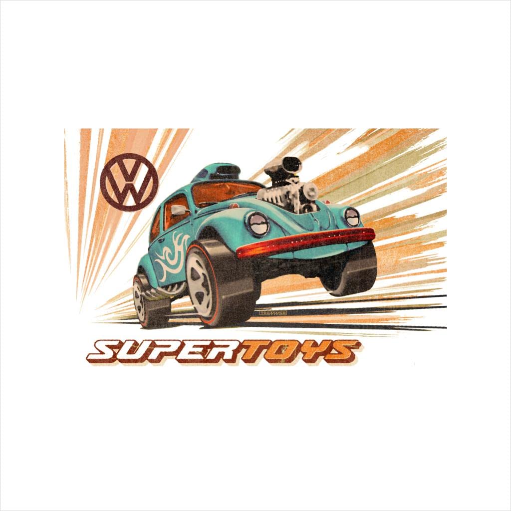All+Every Volkswagen Super Toys Blue Monster Beetle bluza damska