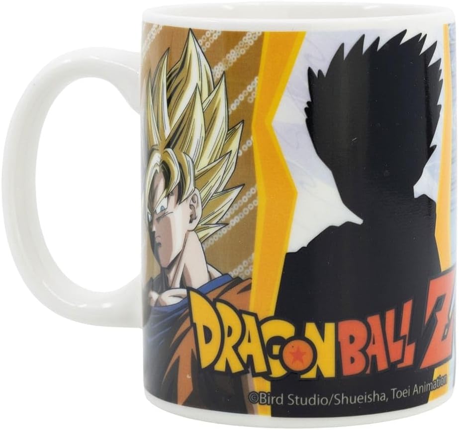 Stor DBZ Heat Change Ceramic Mug Mug Heat Activated Coffee Mug - Son Gohan - Son Goku - Trunks - Vegeta