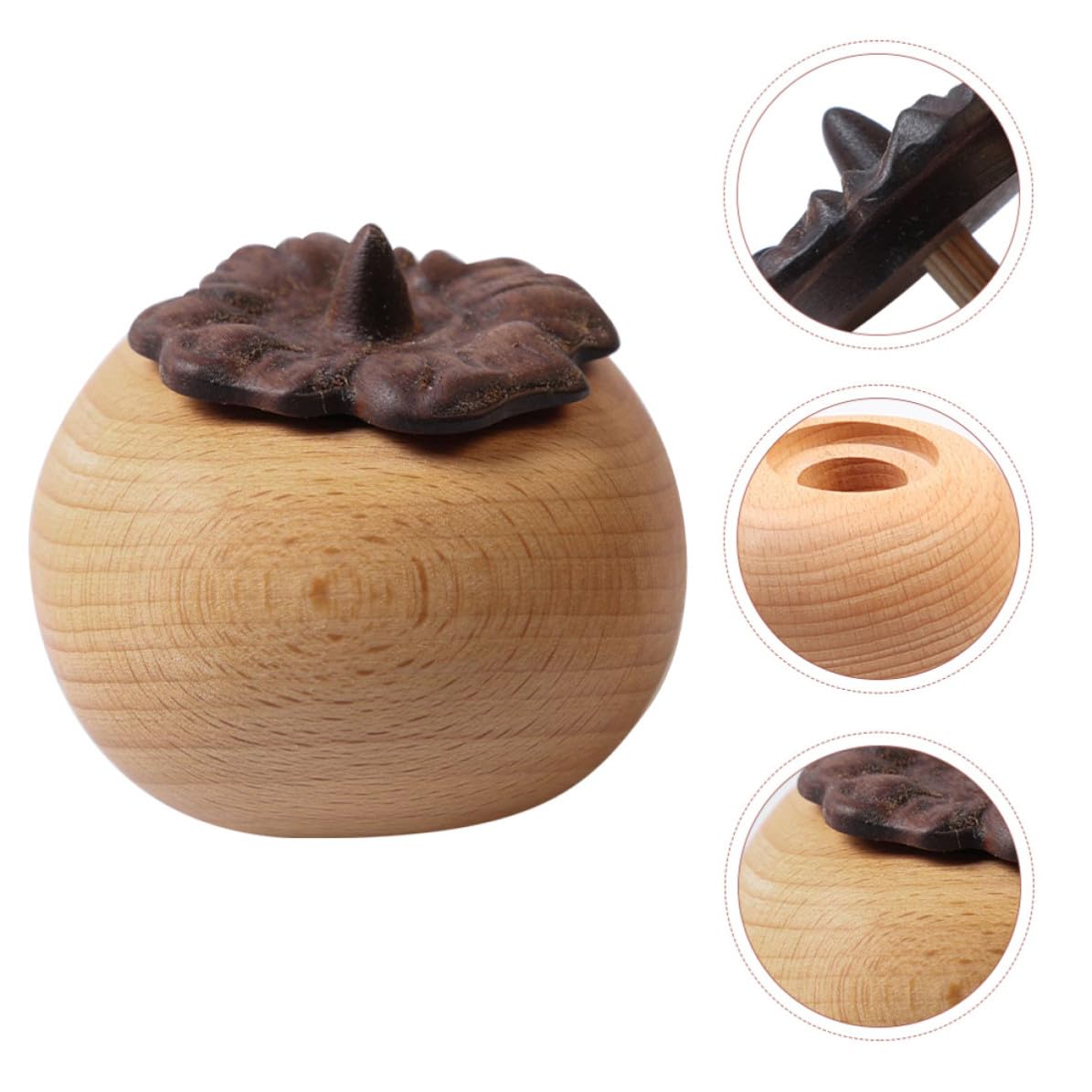Diffusore di Oli Essenziali in Legno per Decorazione da Scrivania Design Creativo, Diffusore Aromi per Tavolo da Comodino e Ufficio, Elegante Profumatore per Ambienti