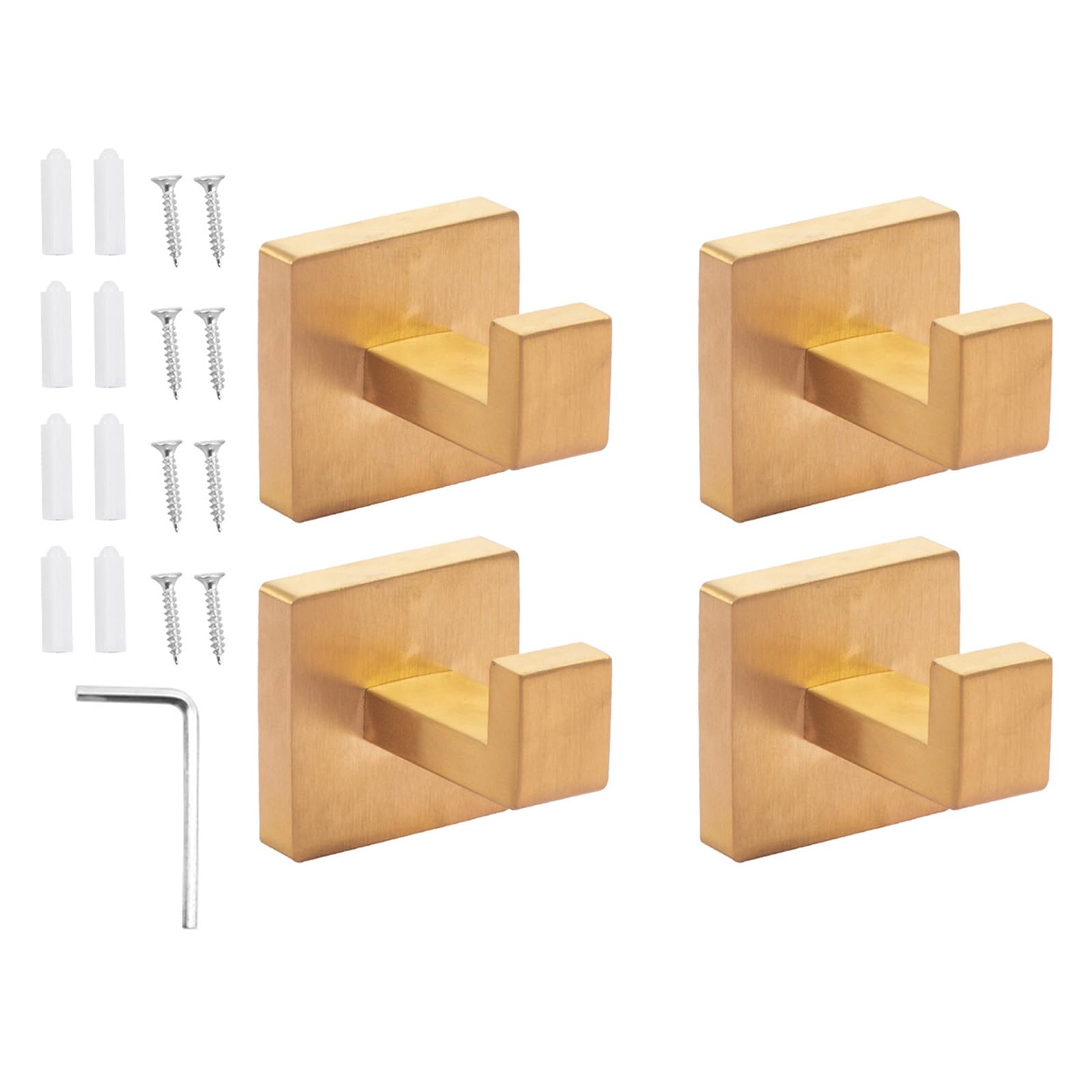 Msioytog Multipurpose Suction Cup Hook Clip 4 Packs Clear Designs and Sturdy Holders for Domestic Use Household Accessory Towel Hook
