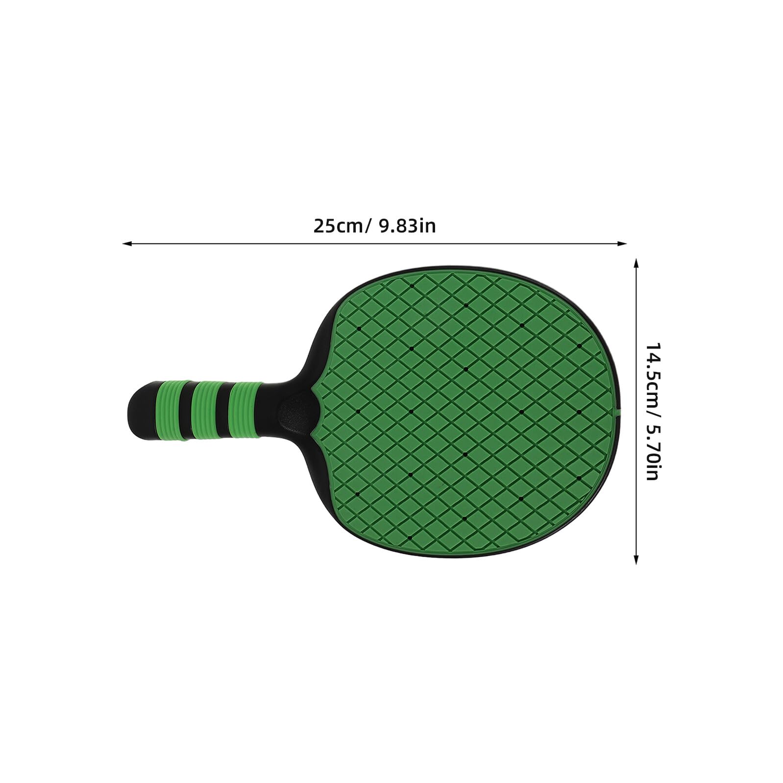 Healeved Set Racchette da Ping Pong Penhold per Principianti, Impugnatura Antiscivolo Ergonomica, Plastica Resistente, Adatte per Allenamento Interno ed Esterno, Controllo