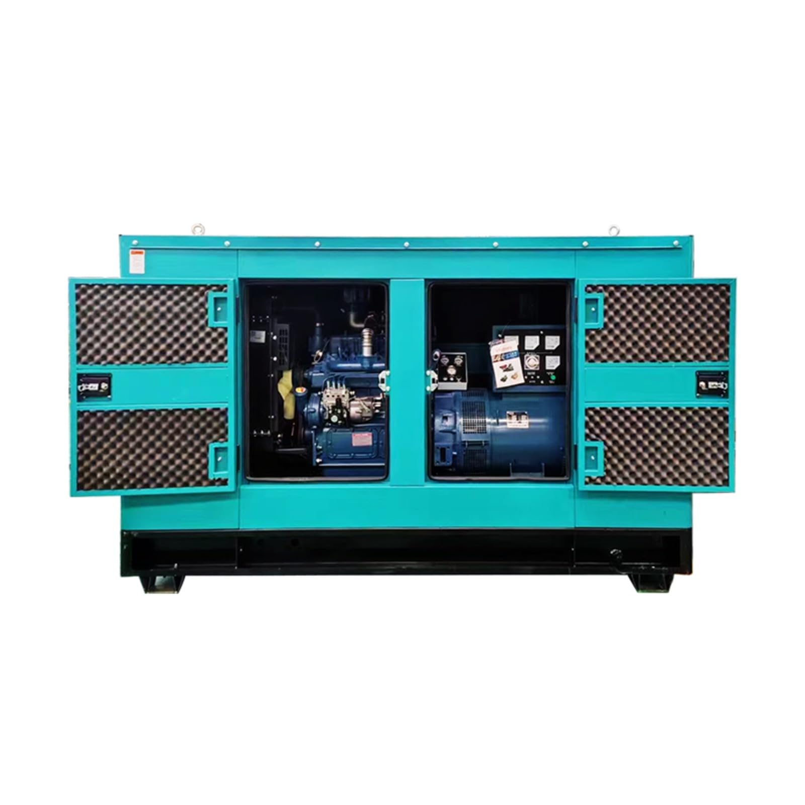 Sistema de generador portátil, fuente de alimentación de respaldo de emergencia para trabajos al aire libre, sitios industriales y aplicaciones remotas de demanda de energía comercial
