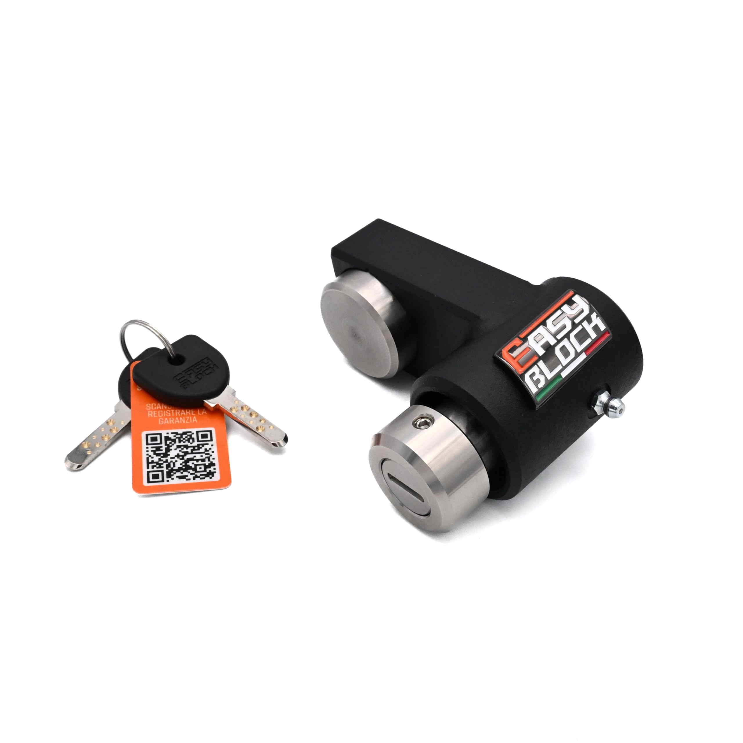 EASYBLOCK Antifurto Moto Compatibile con Honda AFRICA TWIN 1100 Antifurto Blocca Ruota Blocca Disco Lucchetto Protezione Installato su Moto E Scooter