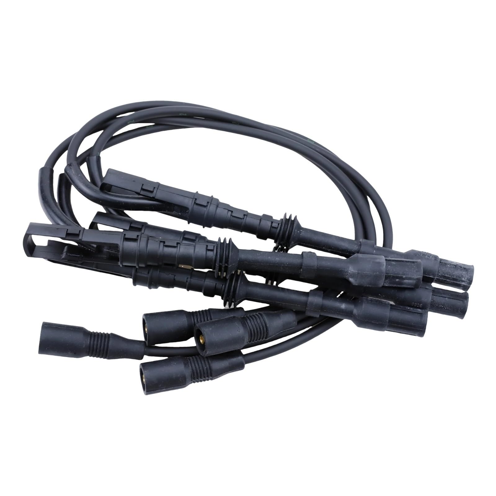Juego de 4 Cables de bujía de Encendido para VW Golf 4 1.8L 2003-2010 y Bora HS Hatchback 1.8L 2006-2008. Accesorios para automóviles.