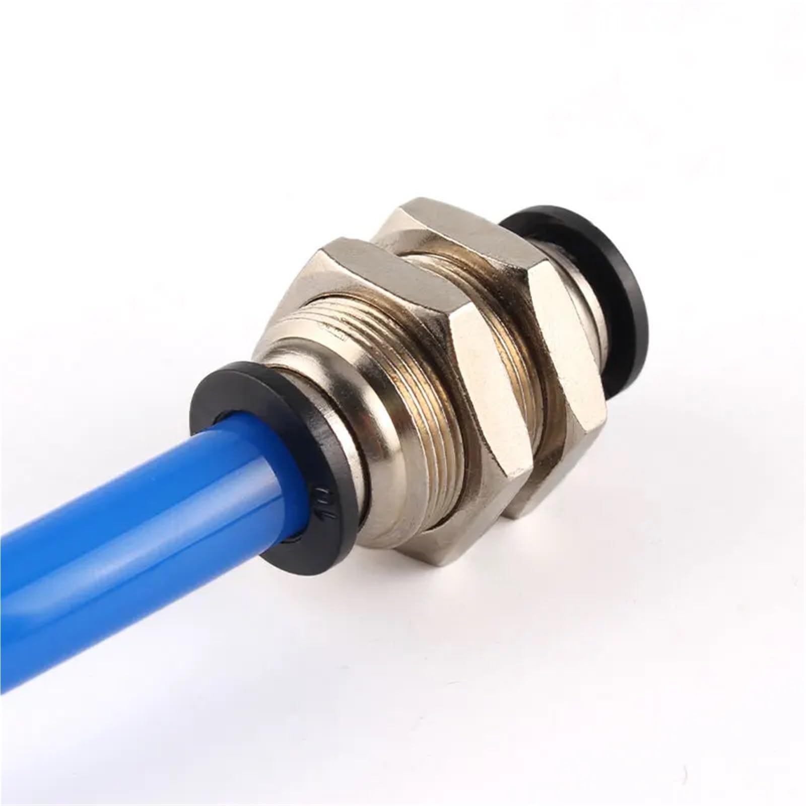 Black Pneumatic Fitting Pipe Connector Tube Air Quick Fittings 16mm PU PY PK PE PV SA HVFF PZA PM(PV)