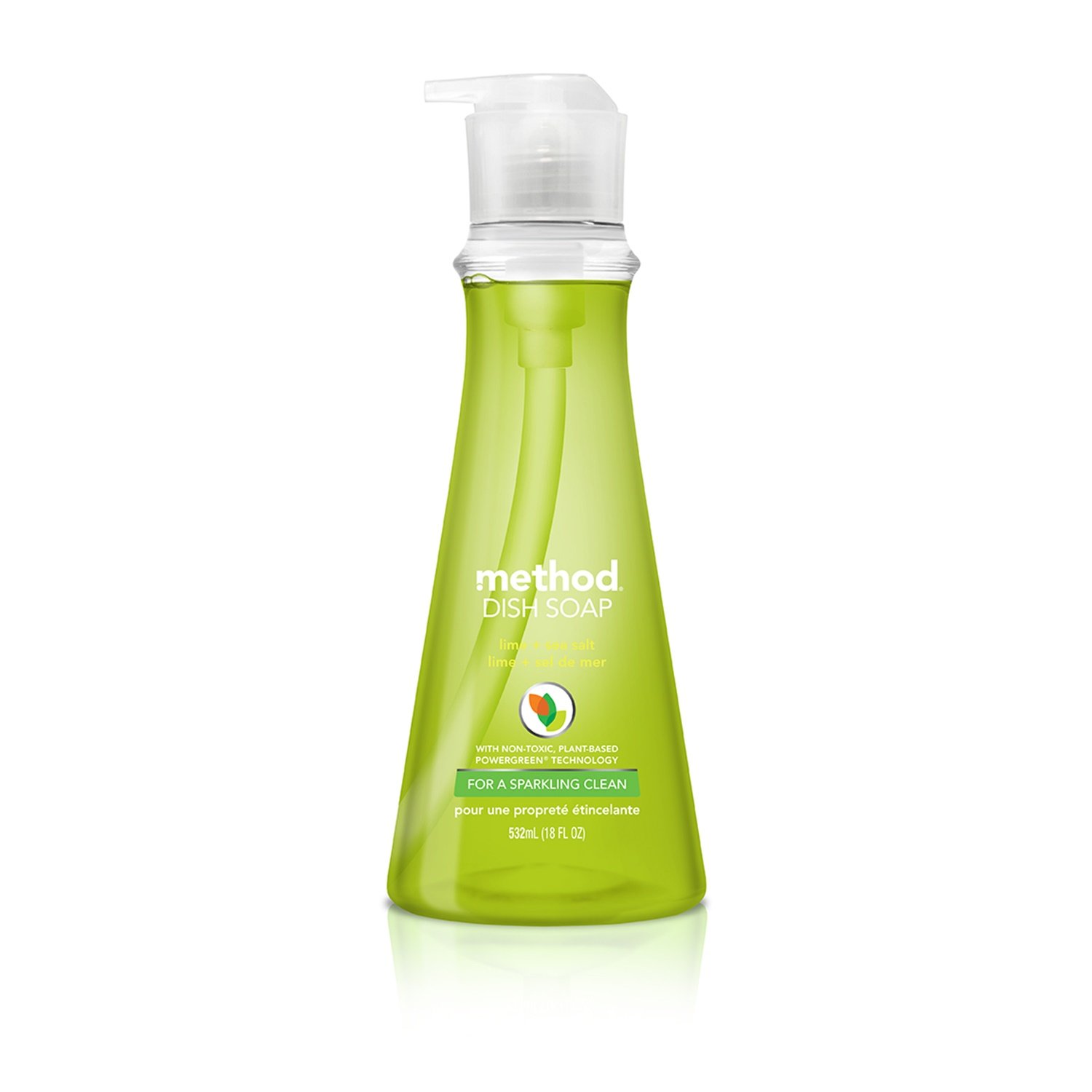 Method Dish Soap Pump Lime Sea Salt 18 Fl Oz Pack of 6 Packaging may vary