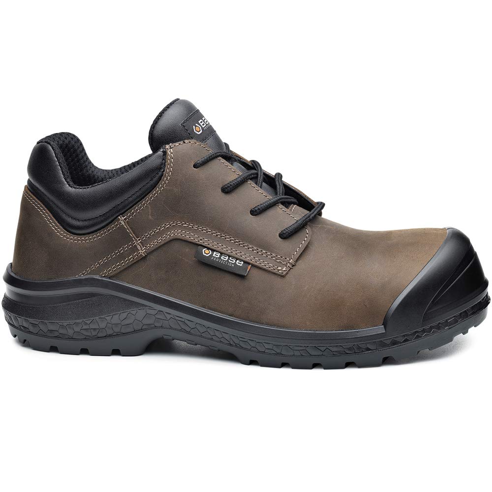 BASE Protection Be-Jetty/Be-Browny S3 Ci SRC Zapato de Seguridad, Talla: 42, Color: Marrón/Negro, B0866BRK42