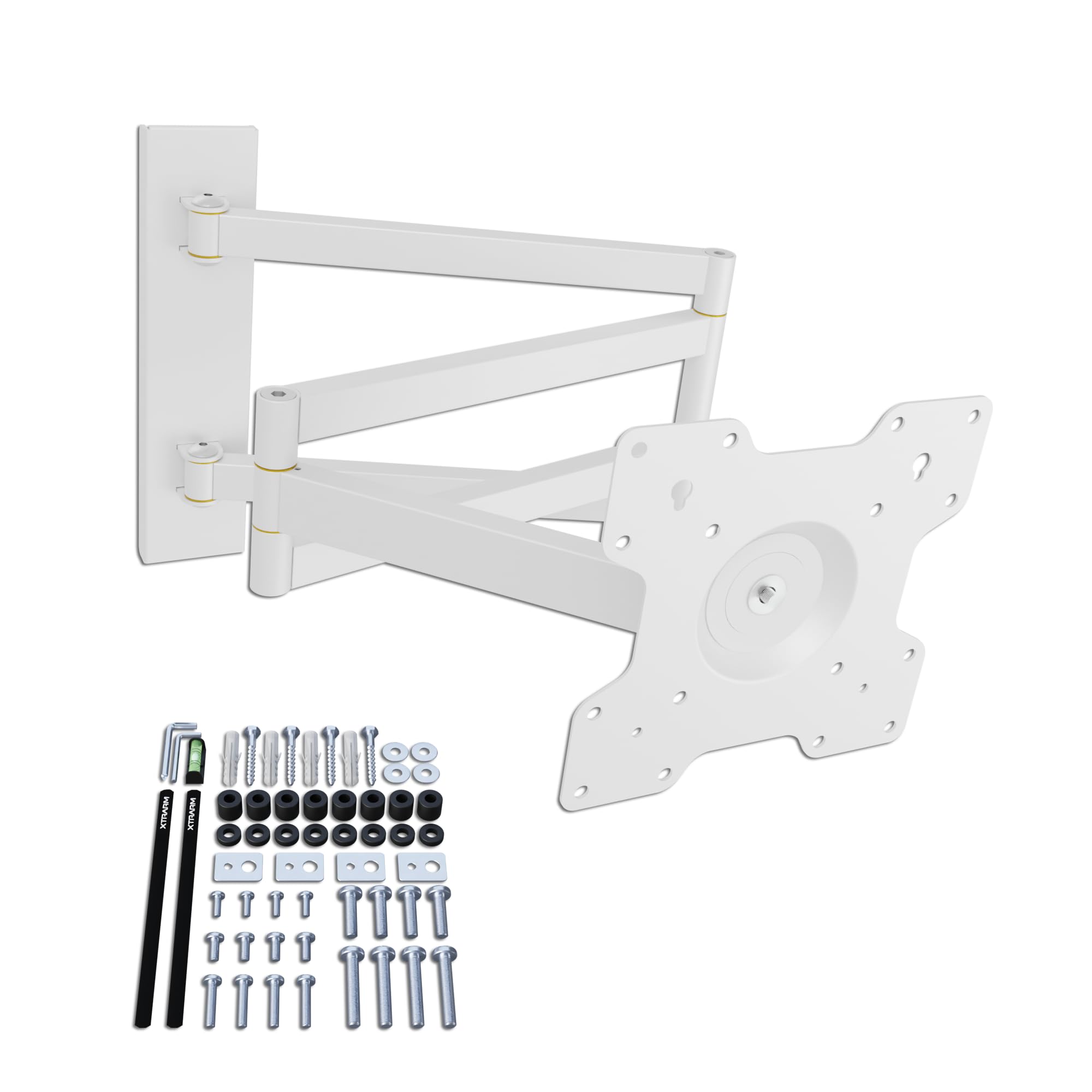 supporto da parete TV Axis XL 108,5 cm girevole inclinazione, fino 25 kg VESA 200 bianco