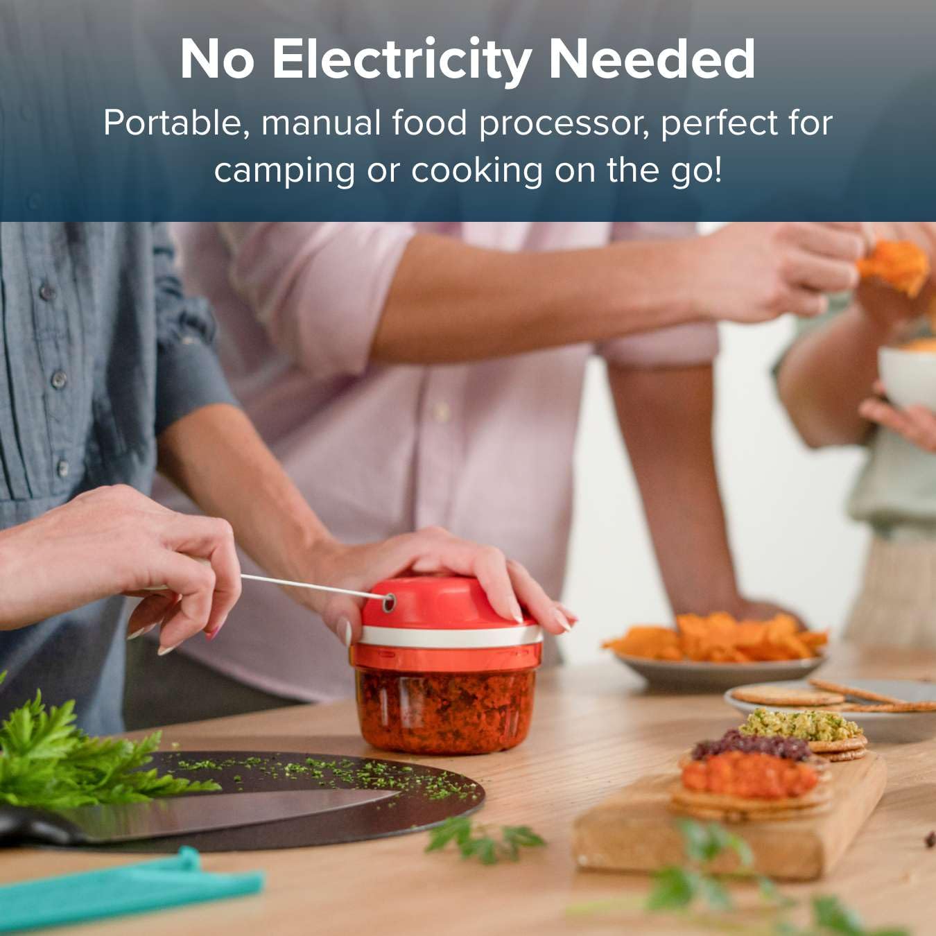 Amazon.com: Tupperware Power Chopper Mini - Manual Food Processor