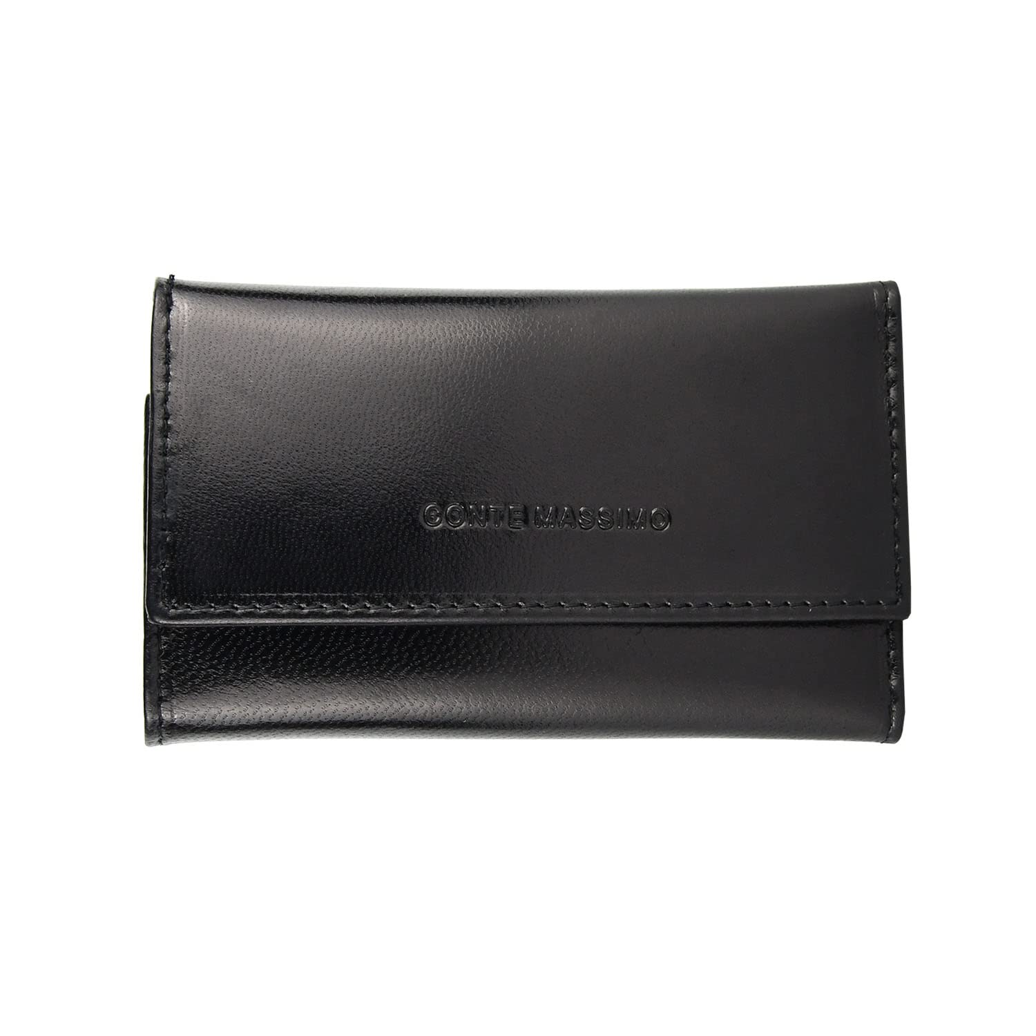 CONTE MASSIMO Porte-clés pour Homme et Femme en Cuir Véritable Sans Boîte