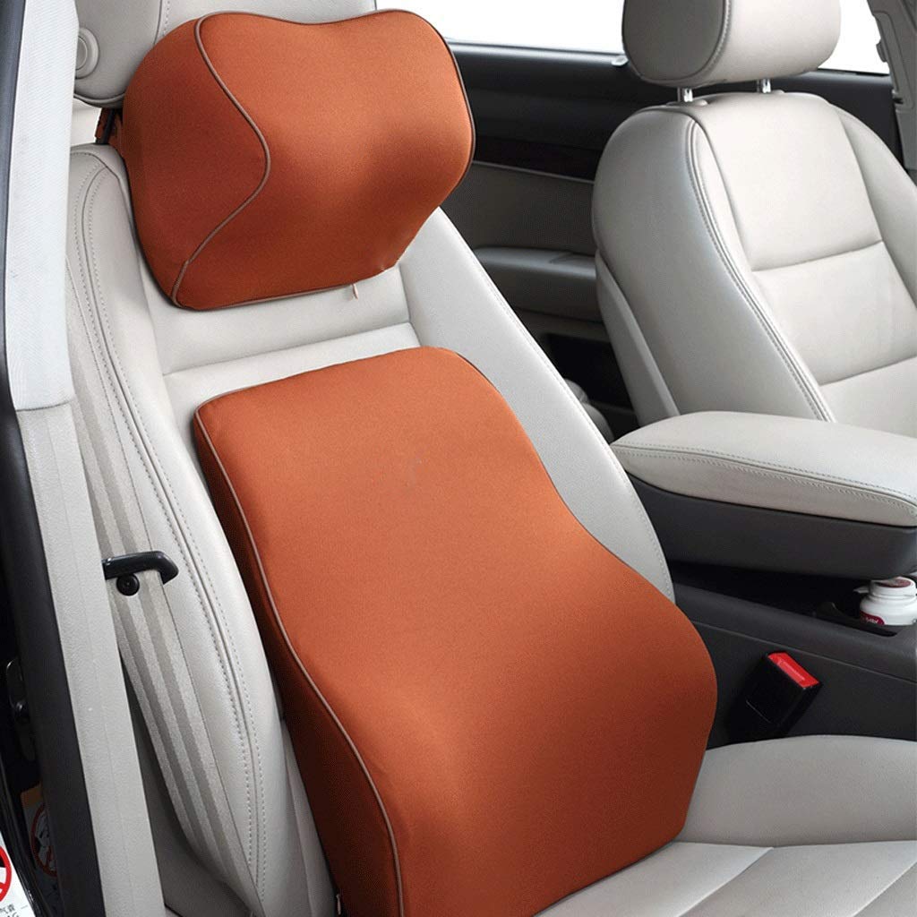 Coussin Lombaire - Dreamer Voiture Mini Chaise de Soutien Coussin Lombaire Design Coussin for Le Bas du Dos Soulagement de la Douleur, Mousse à mémoire Back Support(Black-Soul Eater1)