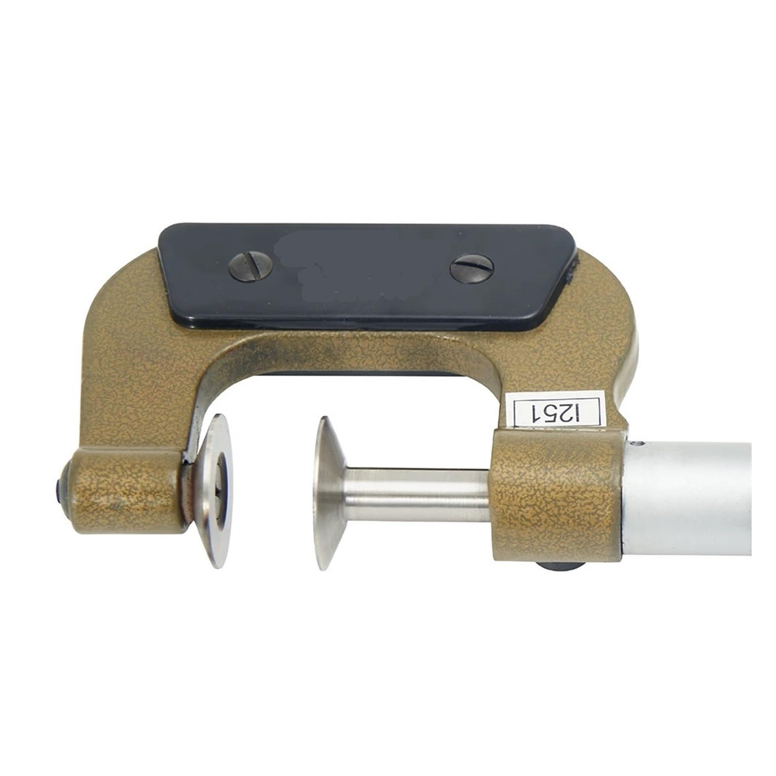 Mikrometr mechaniczny Public Normal Line do pomiaru kół zębatych 0-25 mm 25-50 mm 50-75 mm 4CR13 Stal nierdzewna Mikrometr tarczowy(0-25mm)