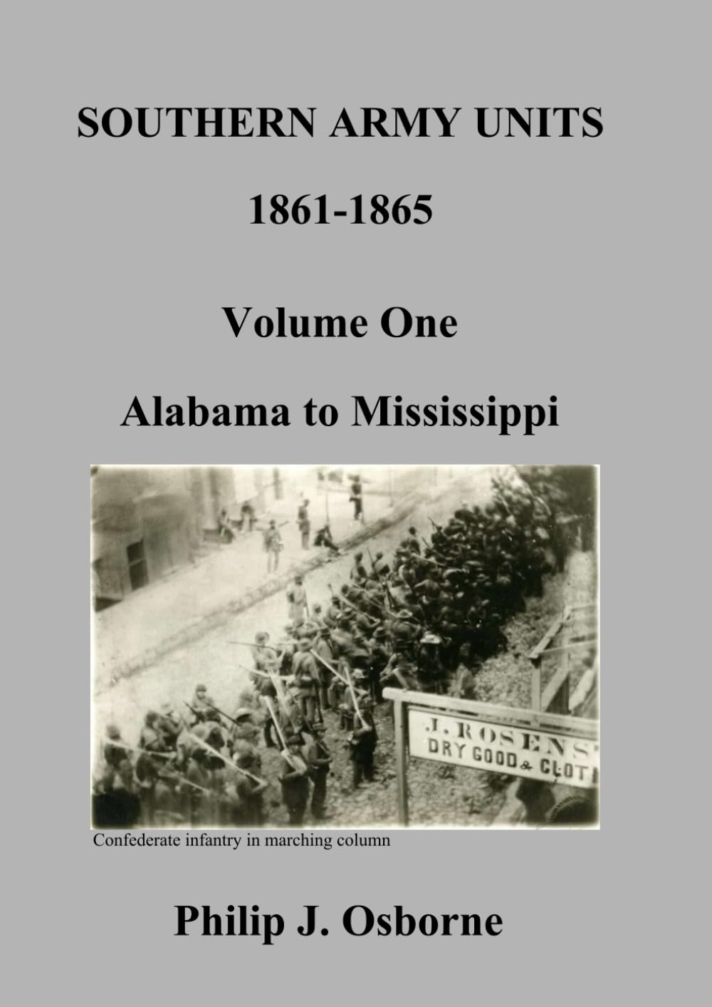 SOUTHERN ARMY UNITS: VOLUME 1