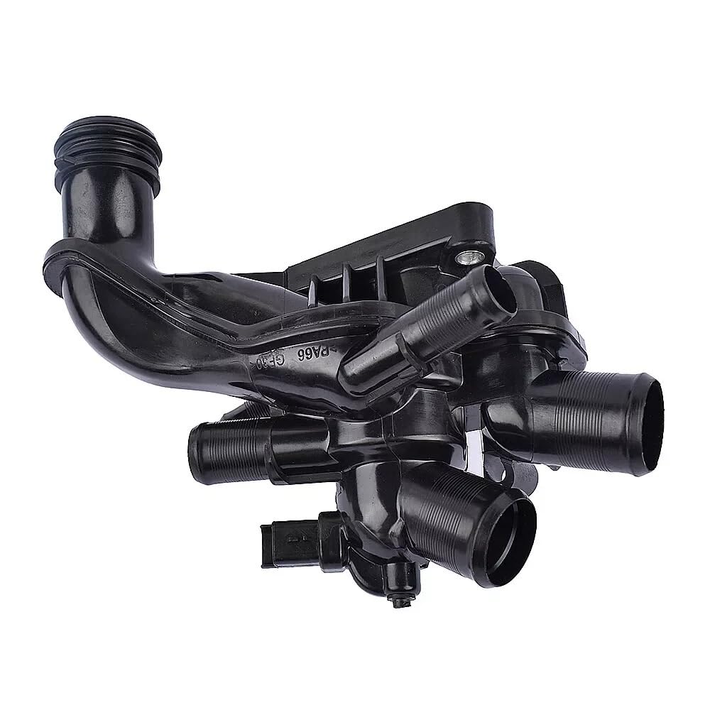 OBUDOWA TERMOSTATU Zespół obudowy termostatu płynu chłodzącego silnika samochodowego pasujący do MINI R56 R57 R58 R59 Cooper 07-2013 Cabrio i czujnik