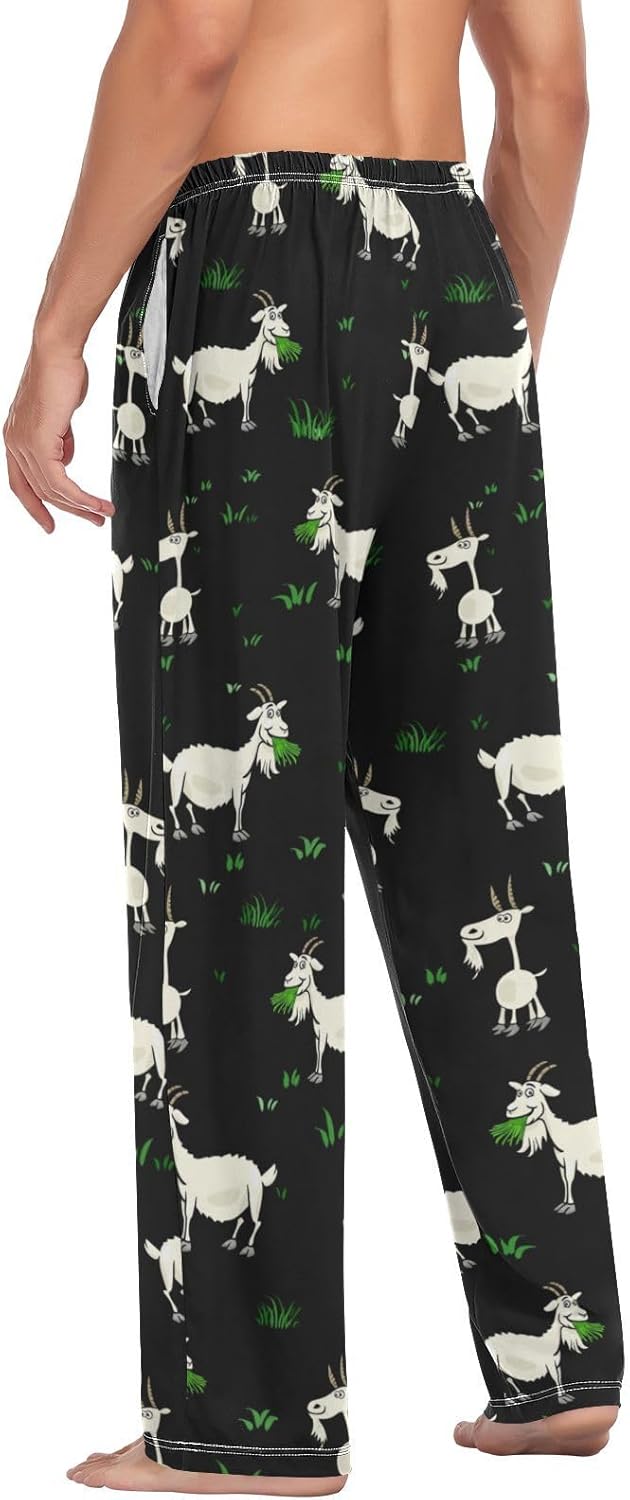 JUDIAN English Bulldog Men's Pajama Bottoms Soft Sleep Pant with Pockets Sleep Pj Lounge Pants for Men - Image 6