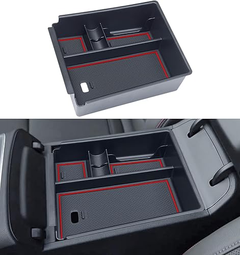 Miniatura 8 de PIMCAR Bandeja organizadora de consola central para Hyundai Tucson Limited e Hybrid SEL 2022-2024, inserto de almacenamiento de reposabrazos de