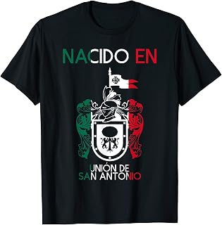 Union De San Antonio Jalisco Estado Mexico Escudo Eagle T-Shirt