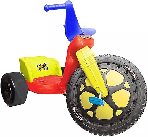 Miniatura 4 de The Original Big Wheel Trike de 16" - Classic con asiento trasero azul