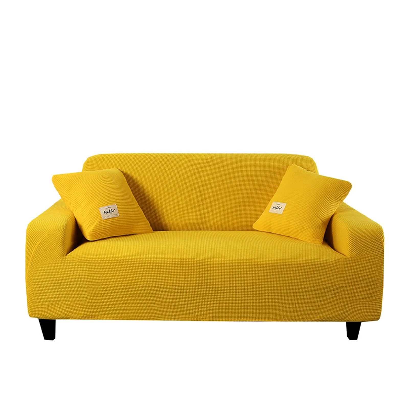 MAQDDO 1pcs Sofa Cover Elastic For Living Room Home Jacquard Stretch Slipcovers Corner Couch Covers For Sofa(Color 14)